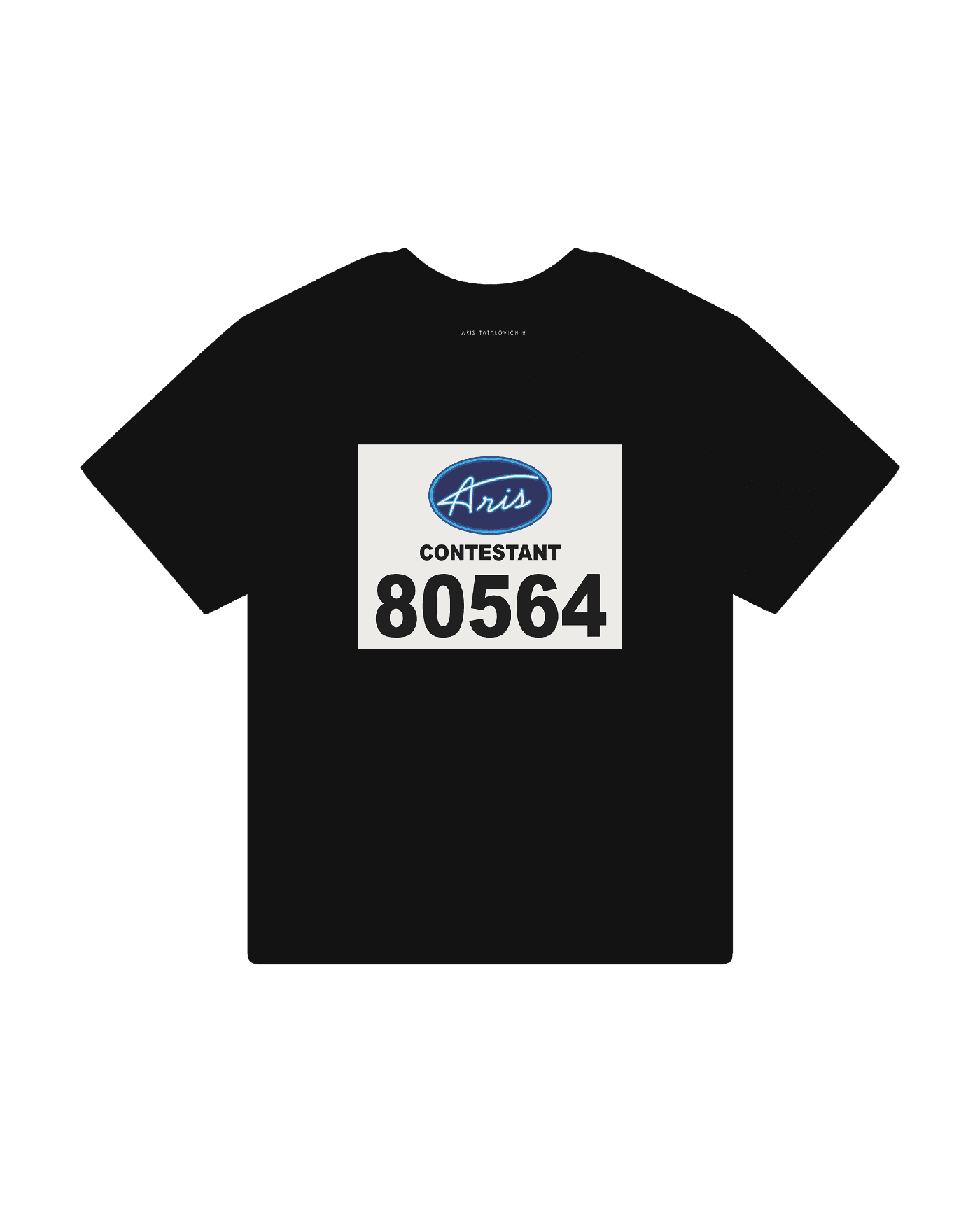 T-shirt Aries Black size L International in Cotton - 28484957